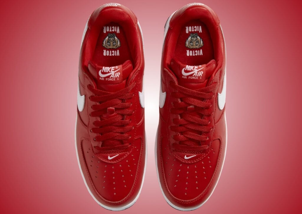 Victor Victor Nike Air Force 1 01 University Red IV3238-600
