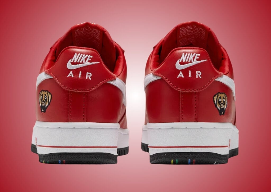 Victor Victor Nike Air Force 1 01 University Red IV3238-600