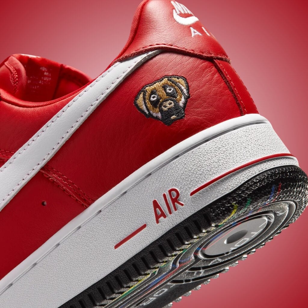 Victor Victor Nike Air Force 1 01 University Red IV3238-600