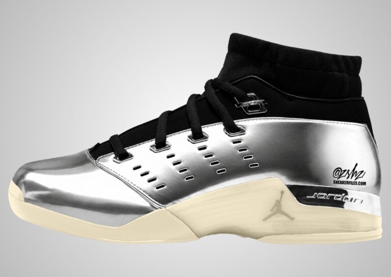 Air Jordan 17 Low Metallic Silver 2027 JA0788-001