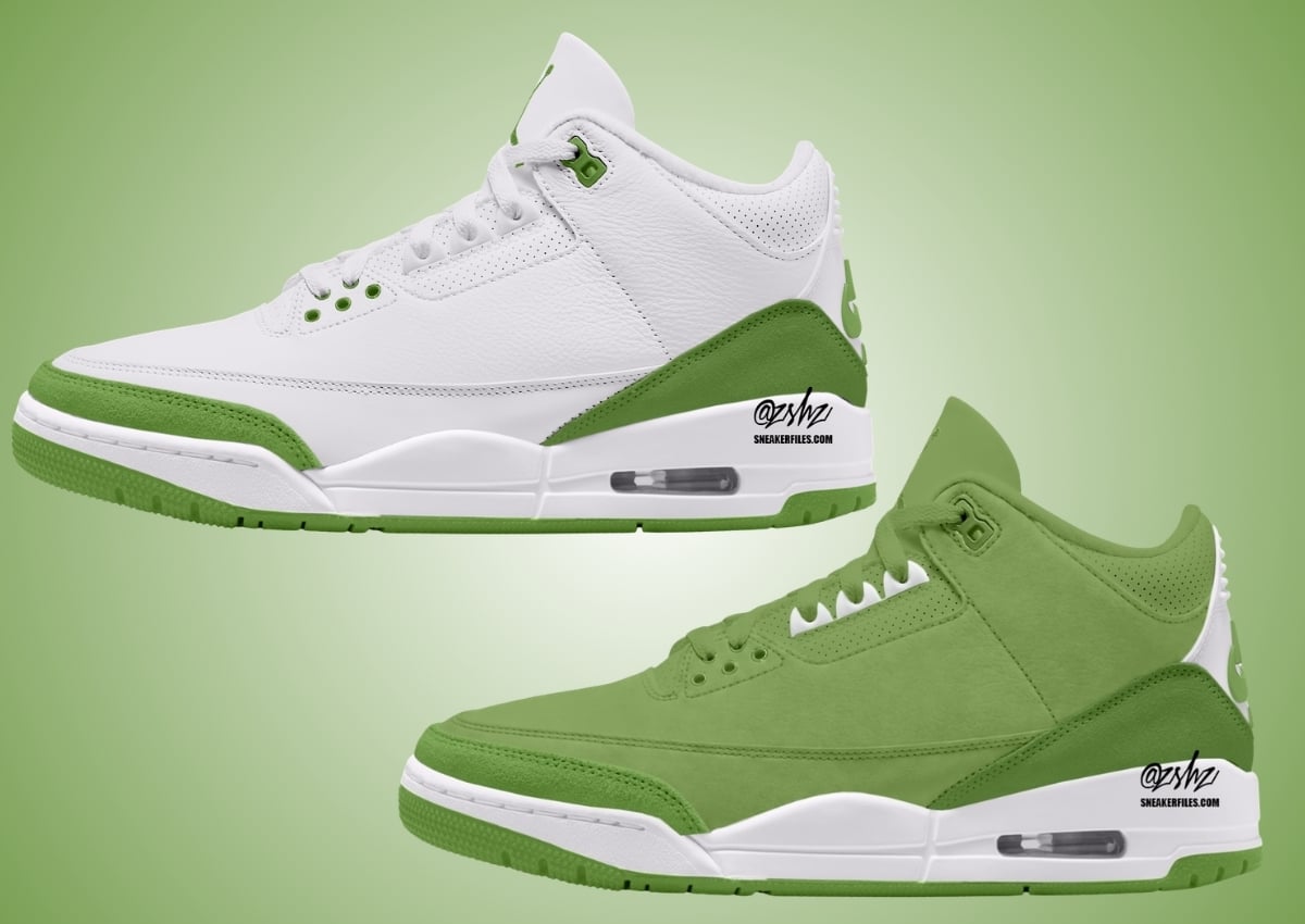 Air Jordan 3 “Matcha” Pack Releases May 2027