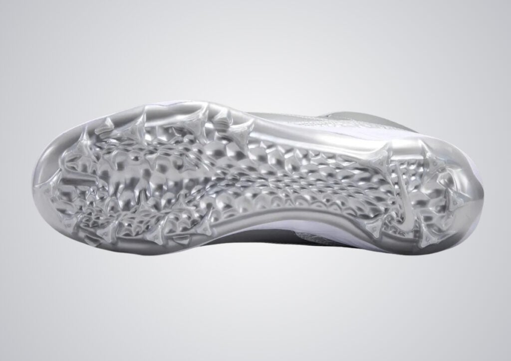 Air Jordan 3 TD Football Cleats Metallic Silver FZ8626-002
