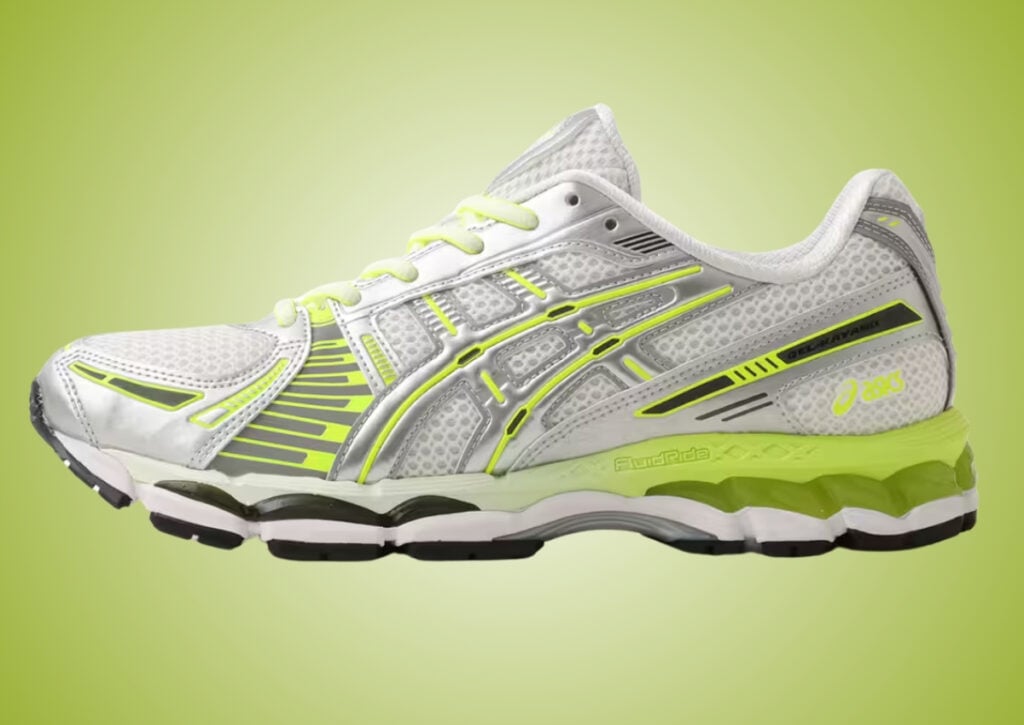 Albino and Preto atmos ASICS Gel-Kayano 12.1 White Green 1203B227-100