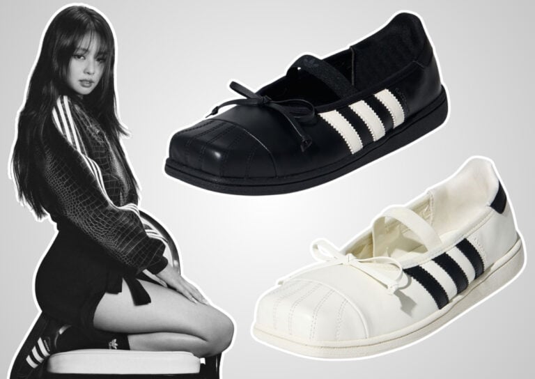 BLACKPINK JENNIE adidas Superstar Square Ballet Pack 2026