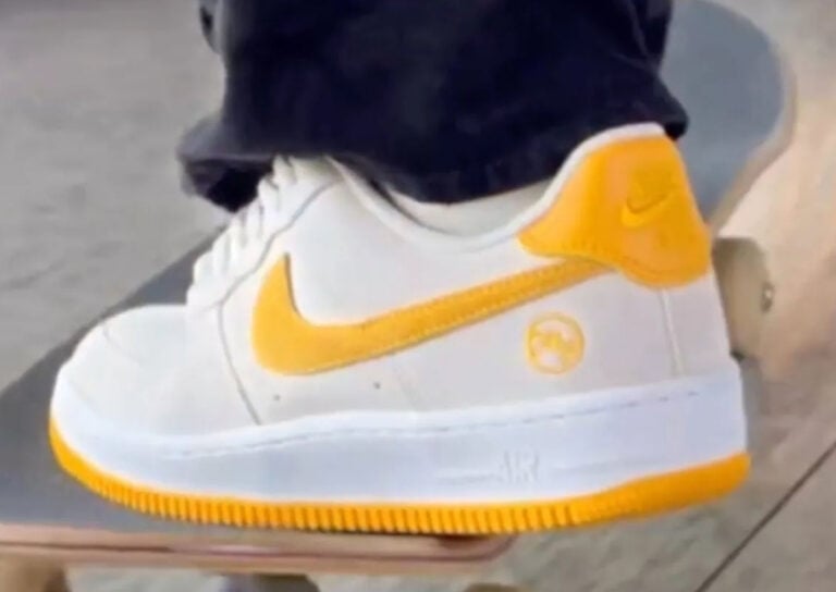 Fly Streetwear Nike SB Air Force 1 Low Photon Dust University Gold Release Info