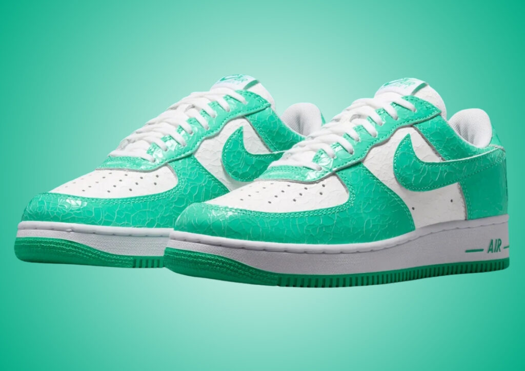 Nike Air Force 1 01 Menta Cracked Leather JA0248-001
