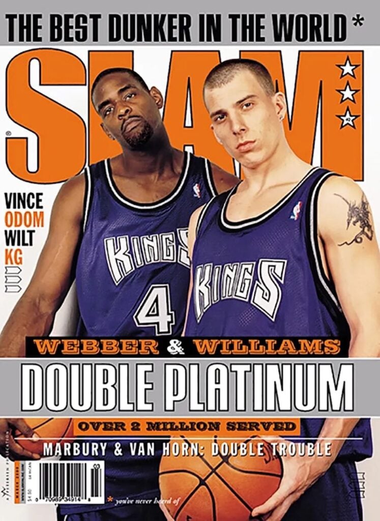 SLAM Issue 40 Chris Webber Jason Williams