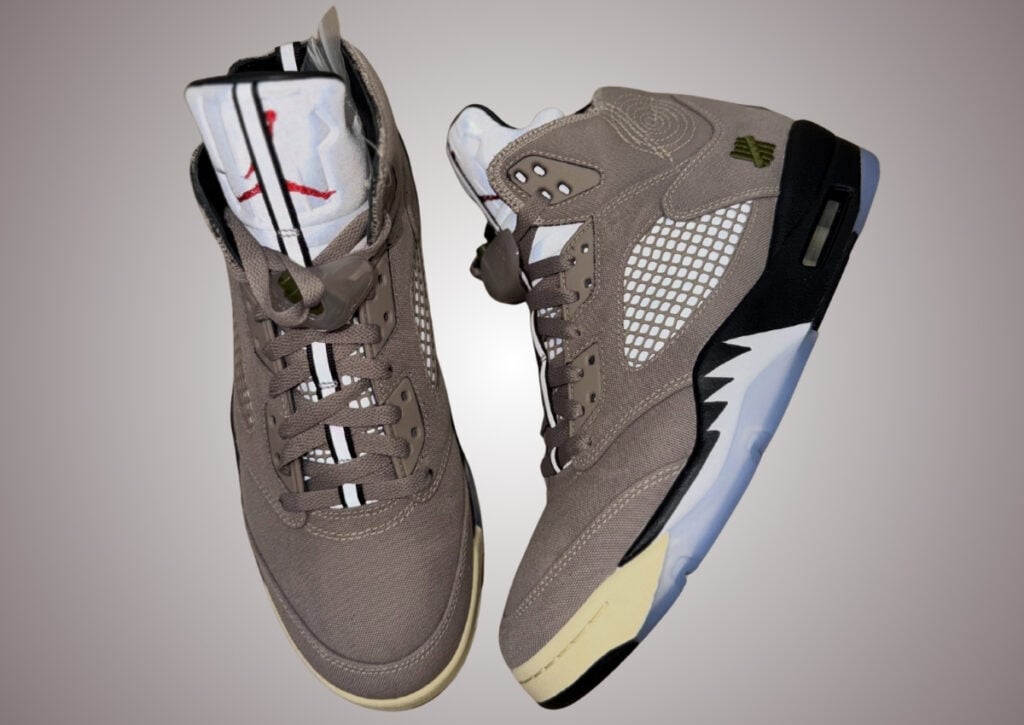 Undefeated Air Jordan 5 Moon Fossil JF3394-001