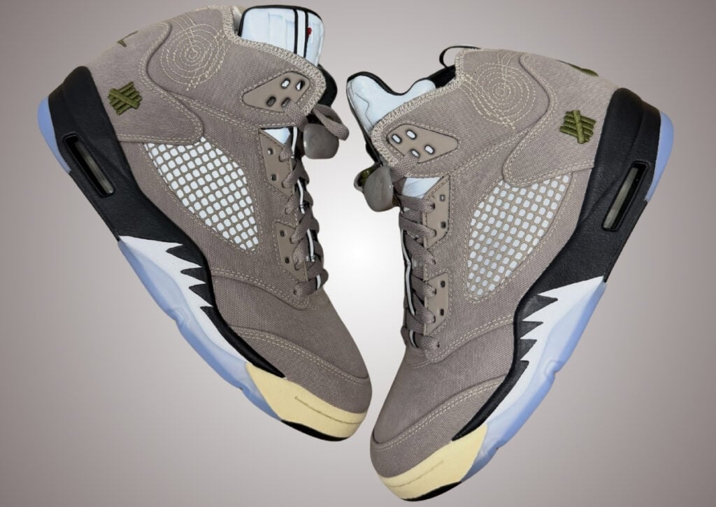 Undefeated Air Jordan 5 Moon Fossil JF3394-001