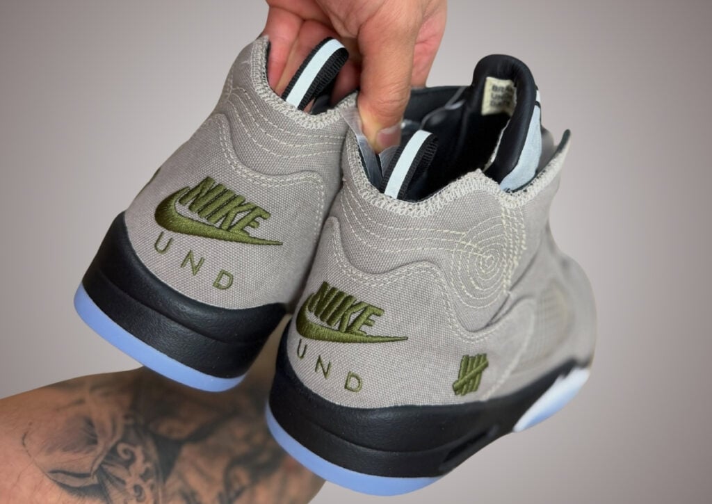 Undefeated Air Jordan 5 Moon Fossil JF3394-001