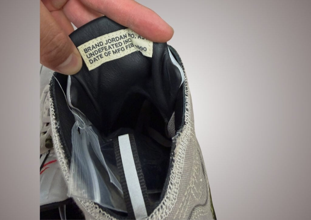 Undefeated Air Jordan 5 Moon Fossil JF3394-001
