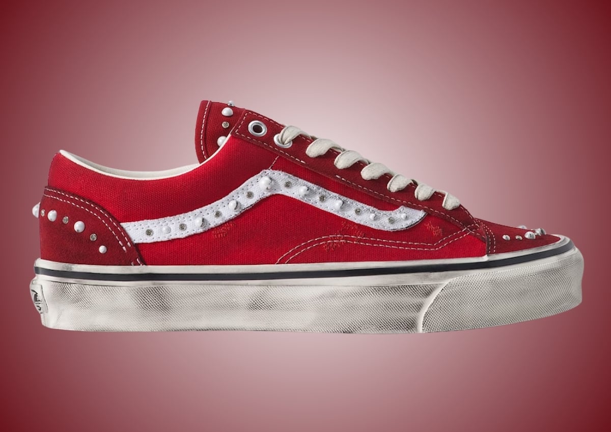 Vans Old Skool 36 Pearlized “Red” Releases Holiday 2026