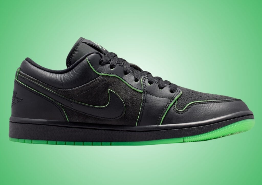 Air Jordan 1 Low Halloween Black Green IQ5494-001