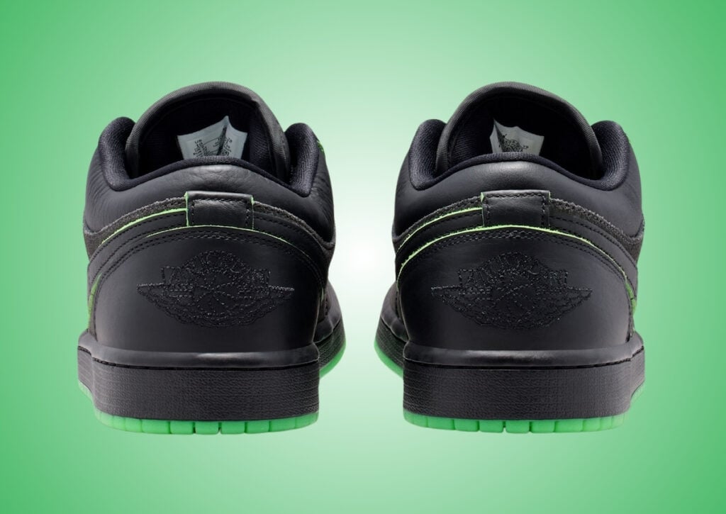 Air Jordan 1 Low Halloween Black Green IQ5494-001