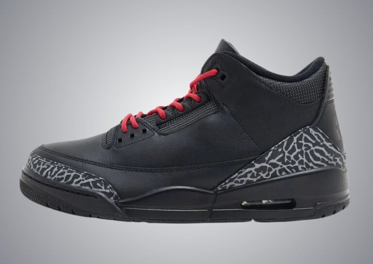 Air Jordan 3 Utility Black Fire Red IX0198-001