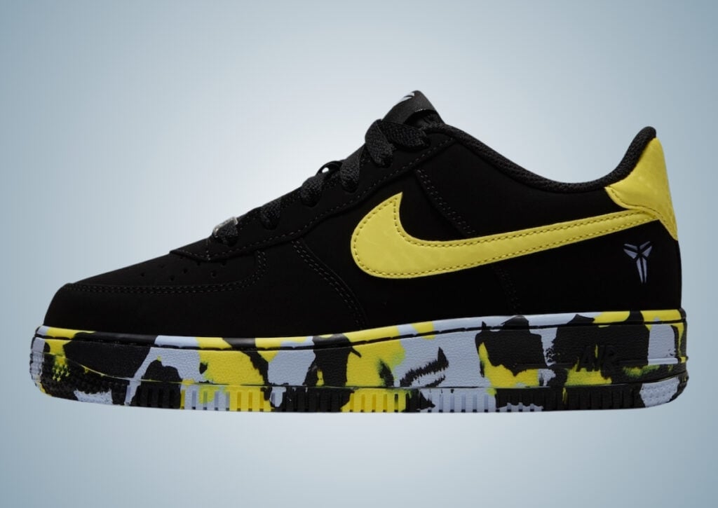 Kobe Bryant Nike Air Force 1 Low GS 5 Rings JF1823-001