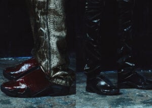 Mowalola Air Jordan 14 Mule Patent Croc Pack 2027