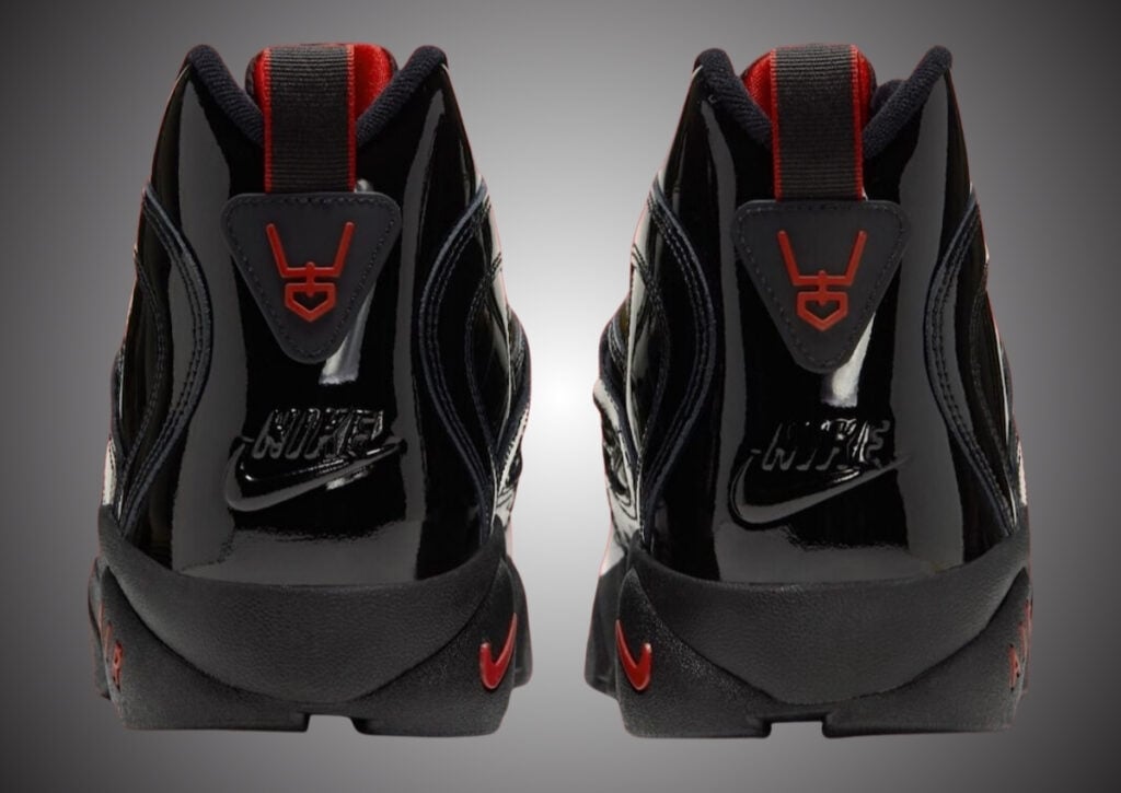 Nike Air Diamond Turf 2 Patent Black Red II7066-001