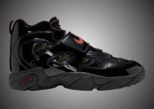 Nike Air Diamond Turf 2 Patent Black Red II7066-001