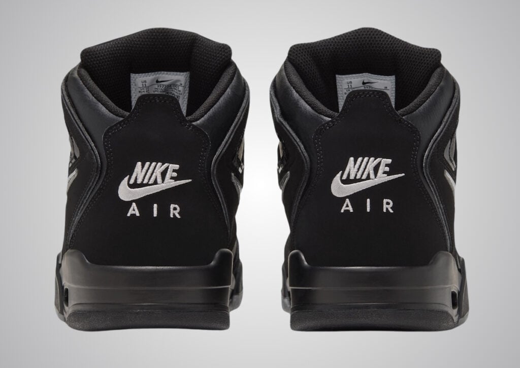 Nike Air Flight Falcon Black Metallic Silver 397204-001