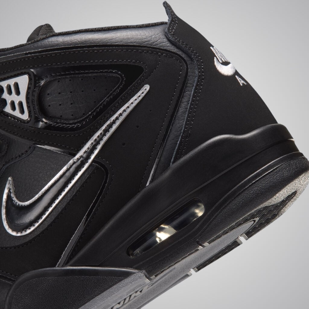 Nike Air Flight Falcon Black Metallic Silver 397204-001