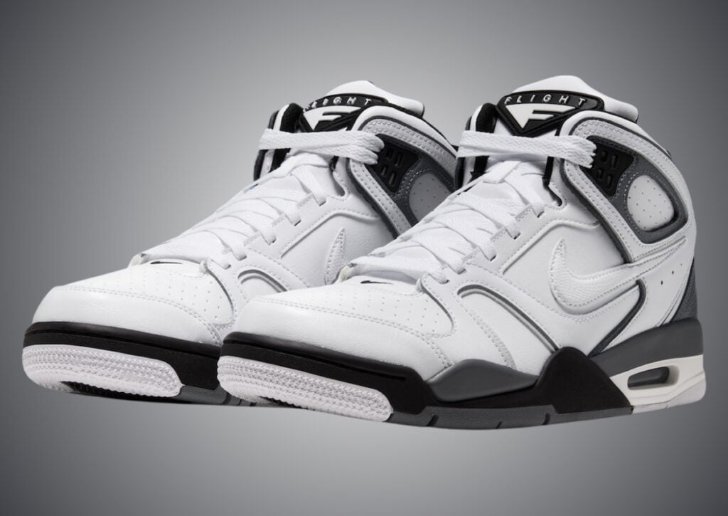 Nike Air Flight Falcon White Black Cool Grey 397204-102