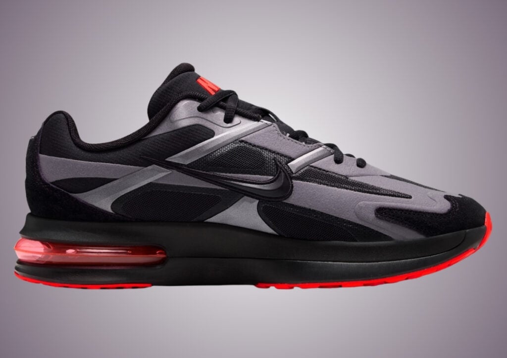 Nike Air Max Metro Black Metallic Dark Grey Bright Crimson IW4935-004