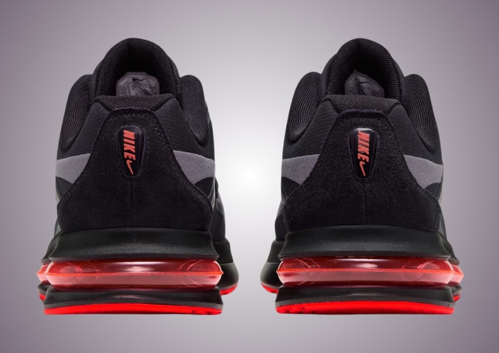 Nike Air Max Metro Black Metallic Dark Grey Bright Crimson IW4935-004