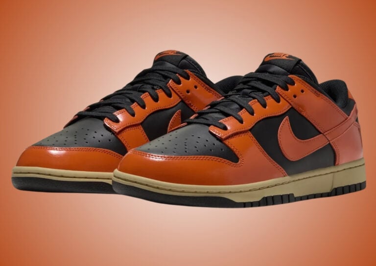 Nike Dunk Low Campfire Orange Black IM4415-800