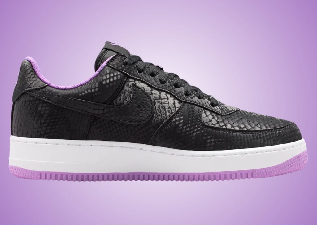 Nike Kobe Air Force 1 Low Black Purple Stardust IB0018-007