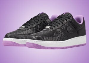 Nike Kobe Air Force 1 Low Black Purple Stardust IB0018-007