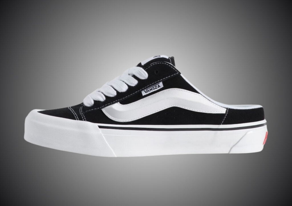 SZA VANSZA Knu Skool Mule Black White VN00119WBA2