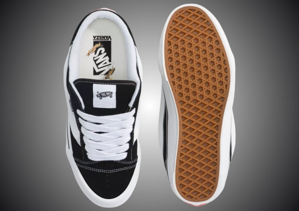 SZA VANSZA Knu Skool Mule Black White VN00119WBA2