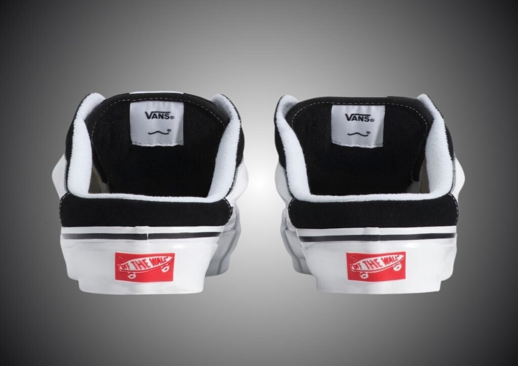 SZA VANSZA Knu Skool Mule Black White VN00119WBA2