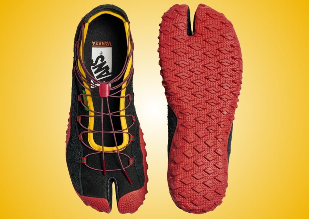 SZA VANSZA LX Tabi Hiker Black Red VN00116HBLQ