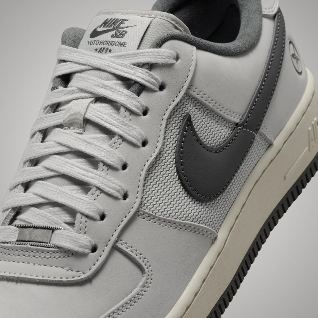 Yuto Horigome Nike SB Air Force 1 Iron Grey IO8439-100