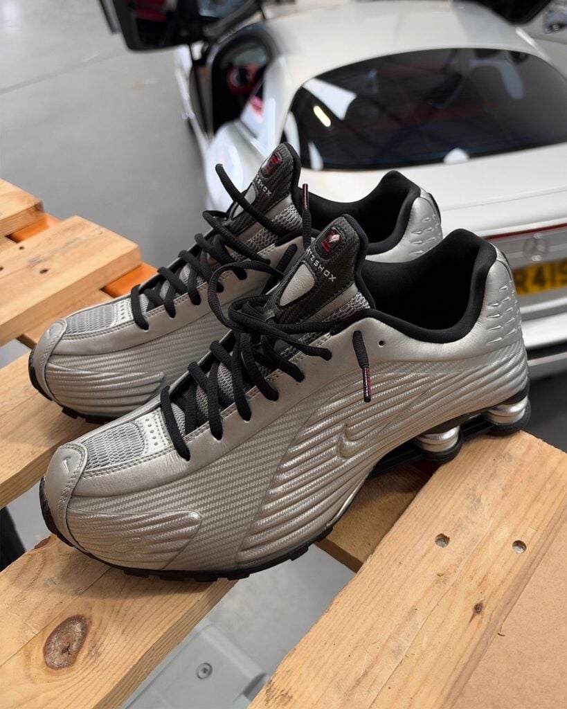Corteiz Nike Shox R419 Silver Surfer IQ9951-001