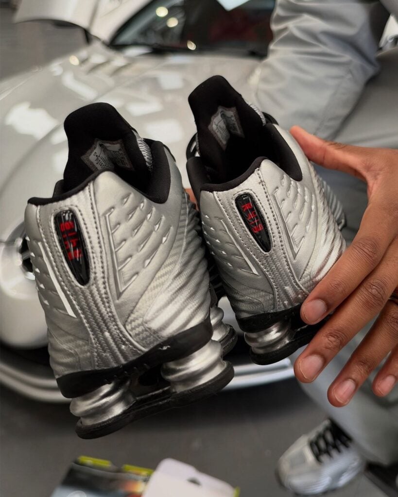 Corteiz Nike Shox R419 Silver Surfer IQ9951-001