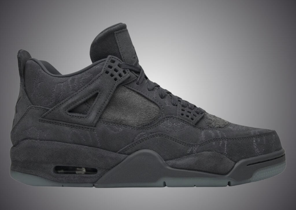 KAWS Air Jordan 4 Dark Grey JU4624-002