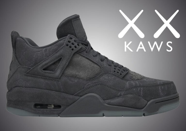 KAWS Air Jordan 4 Dark Grey JU4624-002 2027