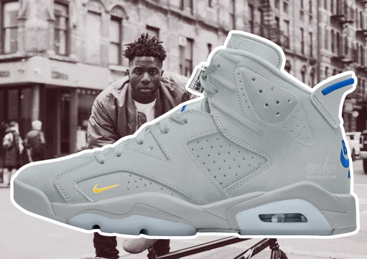 Nigel Sylvester x Air Jordan 6 “Grey Fog” Releases Fall 2027