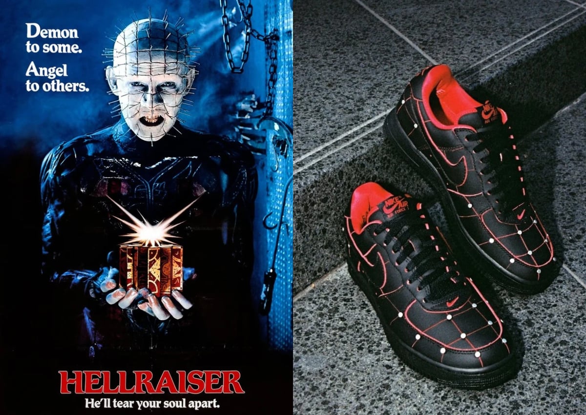 Nike Air Force 1 ’01 “Nightmare” Inspired by Hellraiser’s Pinhead Releases October 2026