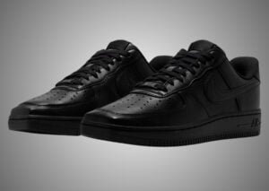 Nike Air Force 1 Low Square Toe Triple Black JF7766-001