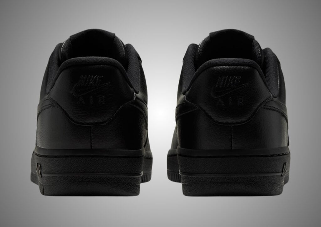 Nike Air Force 1 Low Square Toe Triple Black JF7766-001