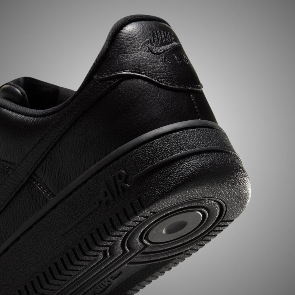 Nike Air Force 1 Low Square Toe Triple Black JF7766-001