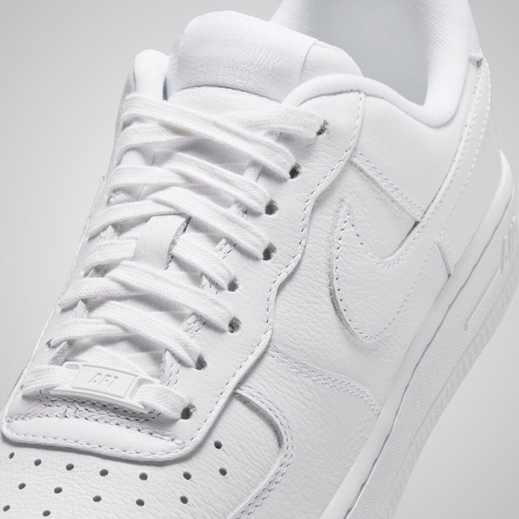 Nike Air Force 1 Low Square Toe Triple White JF7766-100