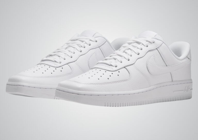Nike Air Force 1 Low Square Toe Triple White JF7766-100