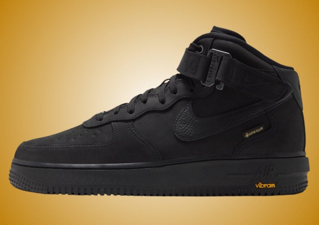 Nike Air Force 1 Mid GTX Vibram Black Smoke Grey IO1875-001