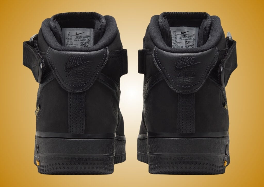 Nike Air Force 1 Mid GTX Vibram Black Smoke Grey IO1875-001