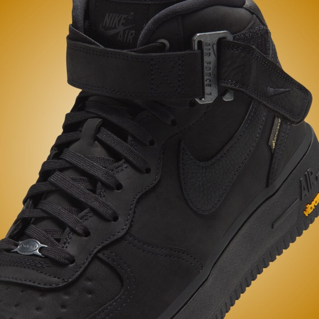 Nike Air Force 1 Mid GTX Vibram Black Smoke Grey IO1875-001